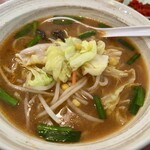 Taiwan Ryourikouraku En - 酢豚ランチ(味噌ラーメン)