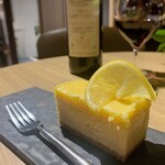 ブラッスリー 航 - レモンチーズケーキ