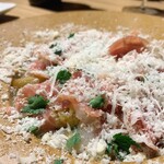 ブラッスリー 航 - 茄子のたたきと生ハム