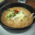 Tsukemen Ramen Shuuan - みそつけ麺のつけ汁