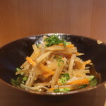 こころや - 大根皮と人参のきんぴら