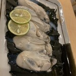 すずめの御宿 - 牡蠣の昆布焼き