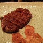 小石澤 - 国産牛フィレステーキ♪