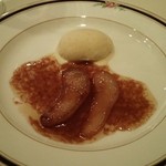 小石澤 - 洋梨とアイス♪これが感動的に旨い!!