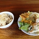 レッフェル - バイキングのサラダと御飯