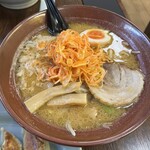 鶏だし中華 胡桃 - 