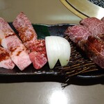 雪月花 - ハーフ＆ハーフ（カルビ・ロース）