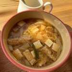 白ほたる豆腐店 - 具沢山の味噌汁