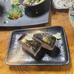 居魚屋　網元 - 鯖コース（鯖寿司）