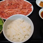 おくう - 和牛ロースランチ（肉大盛）