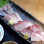 天然魚と七輪焼き 隠れ居酒屋 雑魚や - 20231229天然魚２種造り