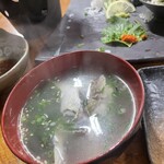 Izakanaya Amimoto - 鯖コース（サバの味噌汁）