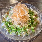 blanc cotta - ヒラメ刺身のカルパッチョ(1,100円)