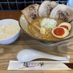 麺スタイル 柴 - 札幌味噌炙り焼豚麺ごはんセット