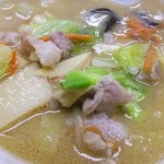 石狩亭 - 名物トンジル♪具だくさんで暖まります♪