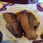 そば季寄 季作久 - 月ランチ ブリ？の煮付け