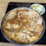 大衆食堂すずめ - カツ丼大盛り　