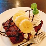 パルファン - チョコバナナのショートケーキ