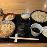 平沼 田中屋 - 「かつ丼セット」税込1,650円