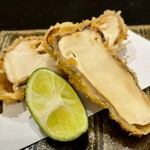 島津 - 松茸のフライ