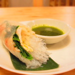 ストップオーバートーキョー - セット前菜の生春巻き