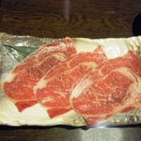 焼肉の龍園 小倉本店 - 「焼きしゃぶ」３枚で\1,200-、でした。
