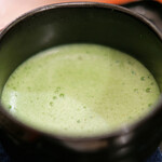 Kammi Okame - 抹茶・おはぎ(2ヶ付)セット 840円 の抹茶