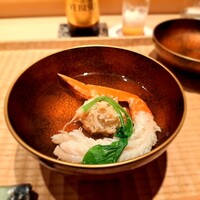 伯雲 - ⚫松葉がに真薯  しゃぶしゃぶ