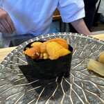 立ち食い寿司 極 - 雲丹