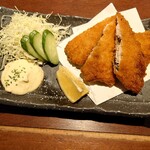 旬菜鮮魚と旨い酒　八右衛門 - アジフライ