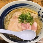 麺屋 翔 みなと - 真鯛特製塩ラーメン1,500円,麺屋　翔　みなと新宿野村ビル店,TMGP撮影