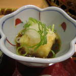 Katsuya - たんぽぽ膳小鉢・揚げ出し豆腐