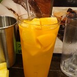 石垣島の石垣さん家の石垣牛 - 生マンゴー入り酎ハイ