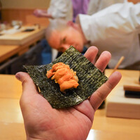 鮨 しゅん輔 阿佐ヶ谷 - 北海道のバフンウニ