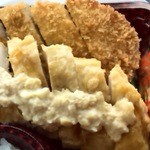ふくしま - トンカツとチキン南蛮アップです
