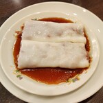 菜香新館 - チャーシュー入り蒸しクレープ(夜の飲茶コース)