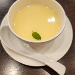 菜香新館 - 杏仁豆腐(夜の飲茶コース)