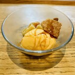 らぁ麺 紫陽花 - デザート
      ・十勝生乳
      ・三河みりん