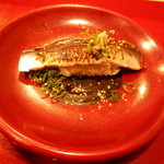 やま下 - イワシ炙り　ねぎごま