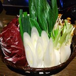 桜木楼門 - 火鍋のお野菜