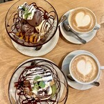 Hamitto Gurin Kafe - Wブラウニーのチョコレートパフェ