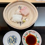 澤田 - 明石の鯛 アオリイカ(5日寝かせ)