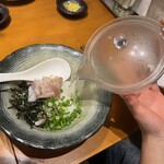 居酒屋 永源 - 鯛の出汁茶漬け