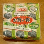 ディオ - 韓国のり×12パック入り (税抜)267円 (2023.12.29)