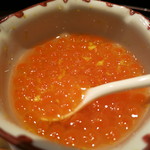 青華こばやし - 25年12月　前菜　いくら