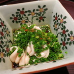 青華こばやし - 25年12月　白子ポン酢