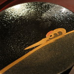 青華こばやし - 25年12月　お椀の蓋は鶴