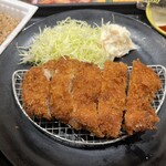 松のや - 朝食のチキンカツ