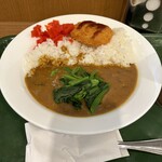 カレーショップ C&C  - R5.12再　三元豚のカツカレー＋ほうれん草トッピング