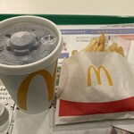 McDonald's - ポテトsとコカ・コーラゼロ